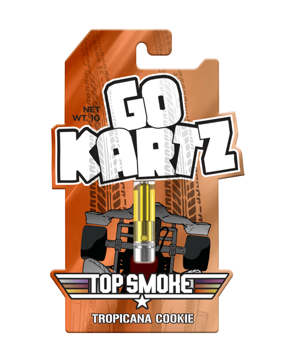 Tropicana Cookies 1g cart | Go-Kartz at Elevated Exotics Republic Recreational Cannabis Dispensary