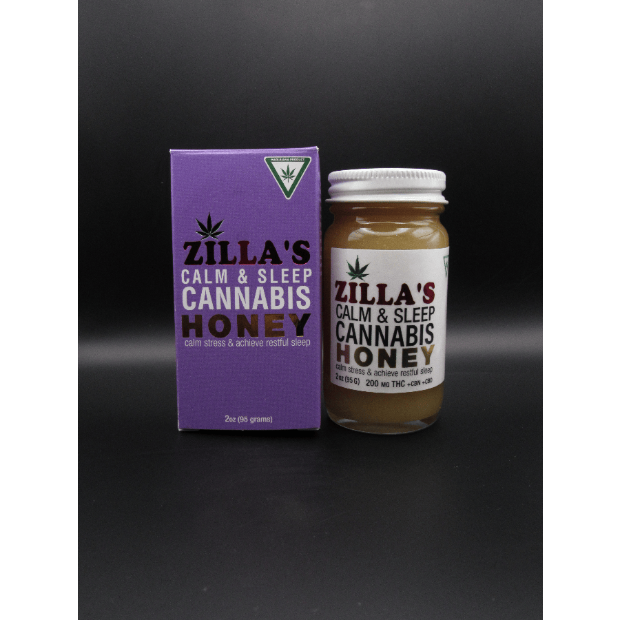 & Sleep 200mg Cannabis Honey | Zillas