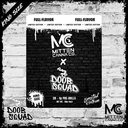 Candy Blues | 28pk 1g Pre-Rolls | Mitten Canna Co. x Doob Squad