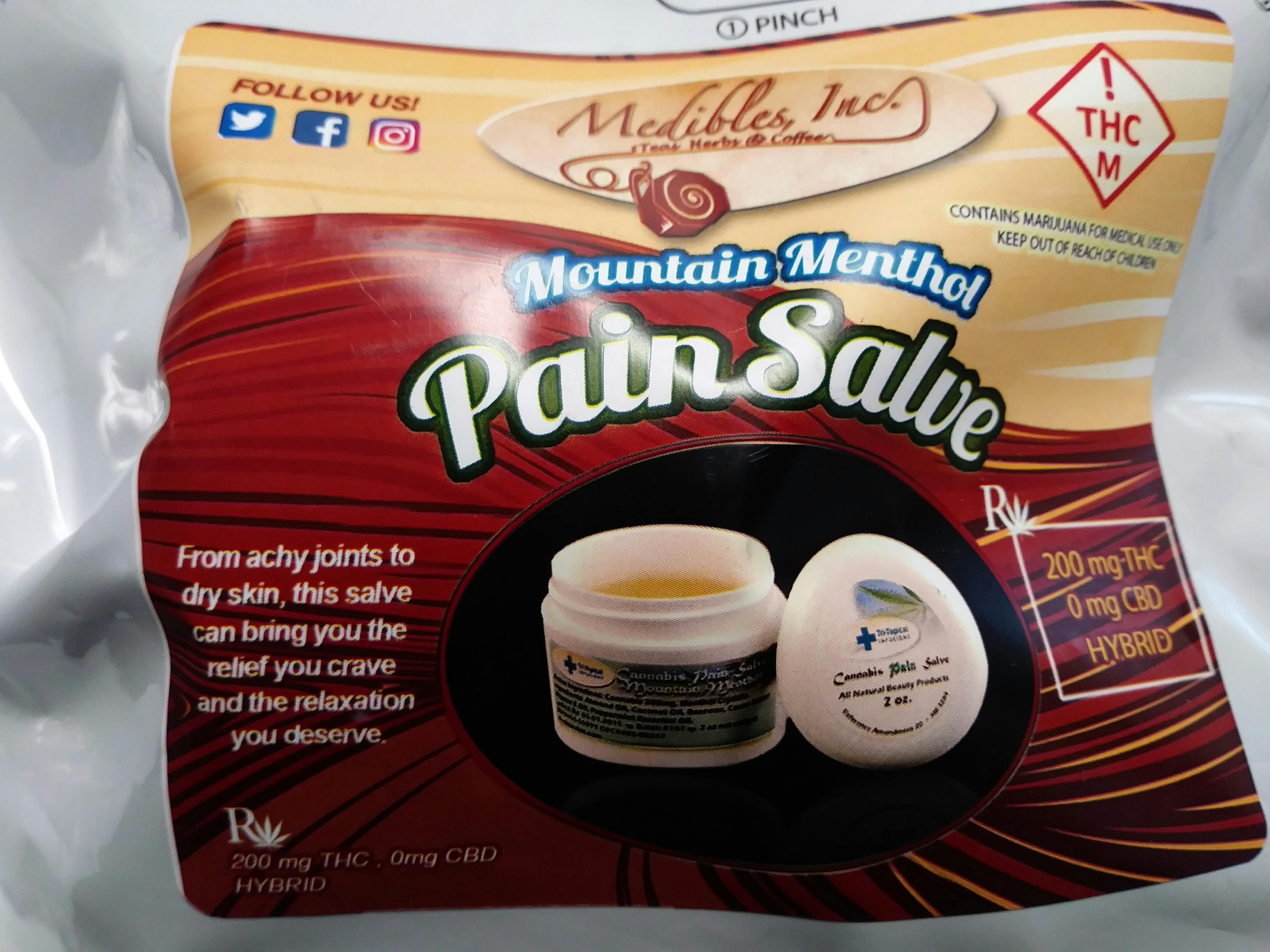 Medibles Menthol Pain Salve