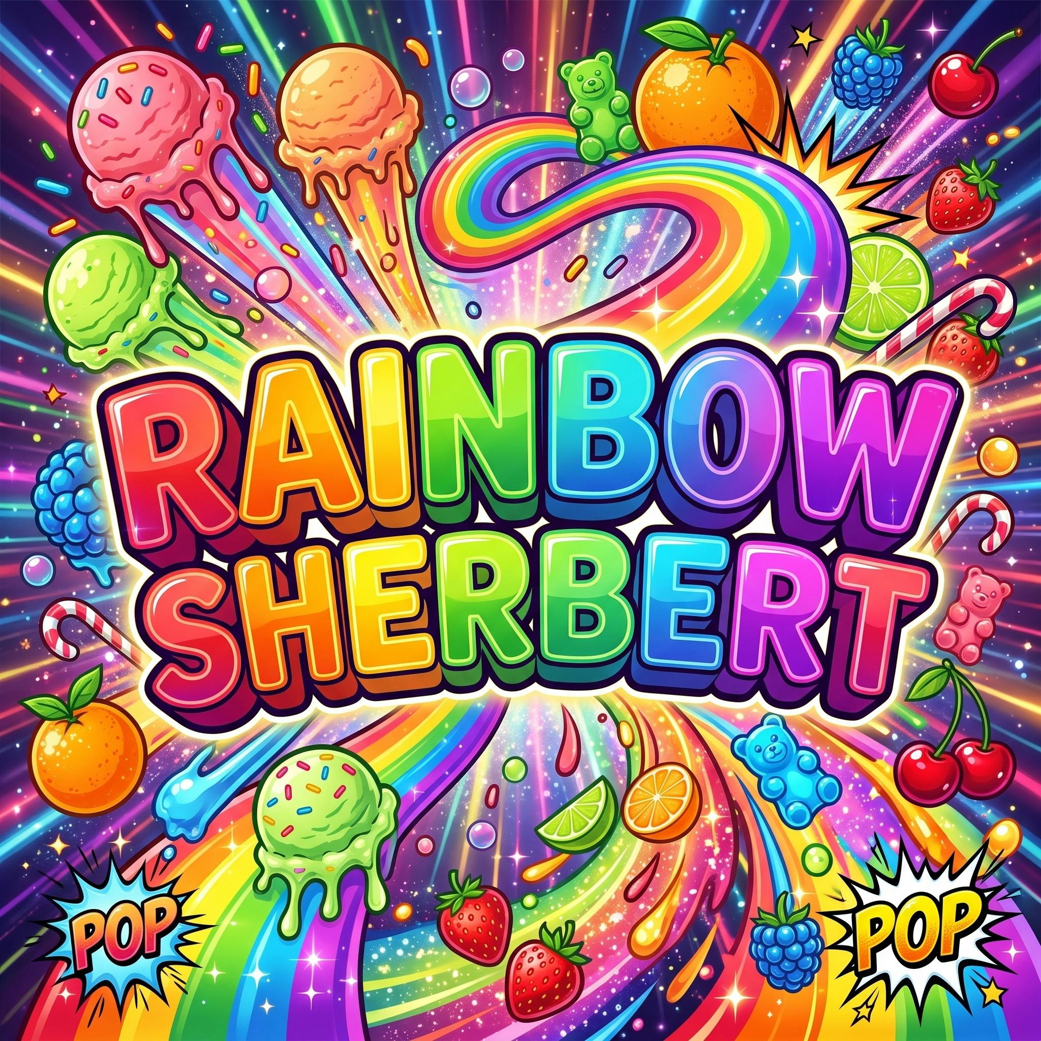 Mitten Distro - Rainbow Sherbert - Buds