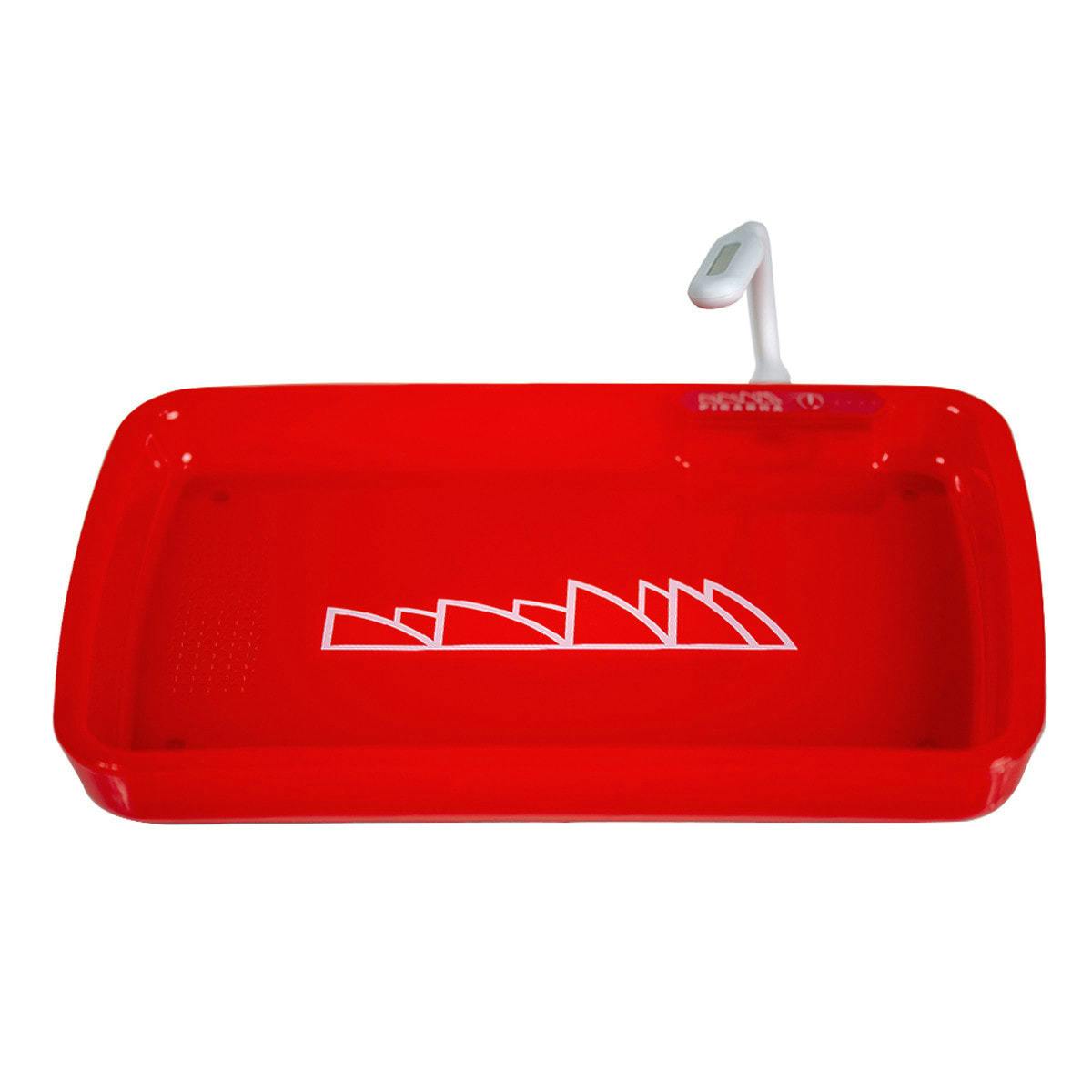 Piranha | LED Rolling Tray | 17.25" x 7.25" | -Red ~