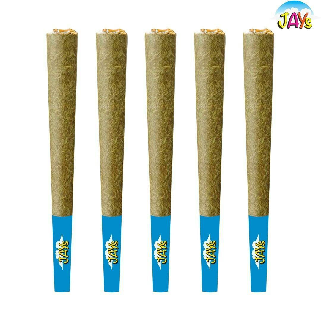 Jays | Old School All Hash Infused Pre-rolls | 5x0.5g