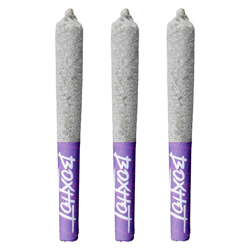 BOXHOT | Diamond Doobies Deluxe Pineapple Purps Infused Pre-Rolls | 3x0.5g *