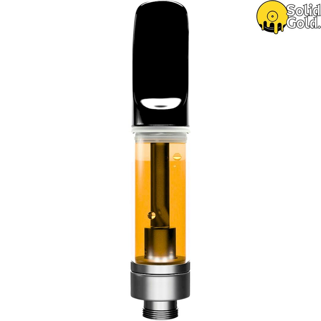 Solid Gold | INDICA PURPLE KUSH LIQUID DIAMOND 510 THREAD CARTRIDGE | 1g~