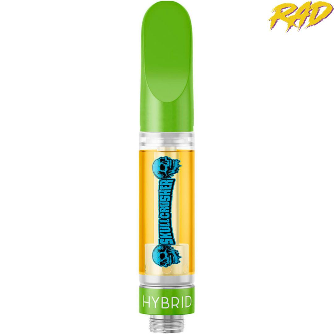 Skullcrusher 70's by RAD | Iced Raspberry Liquid Diamond 510 Thread Cartridge | 0.45g WeRewards P...