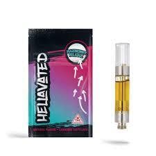 Hellavated Cartridge Razberry Blitz 1g