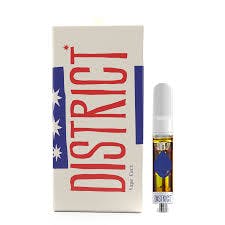 District Cannabis Cartridge LR Beach Cake 1g
