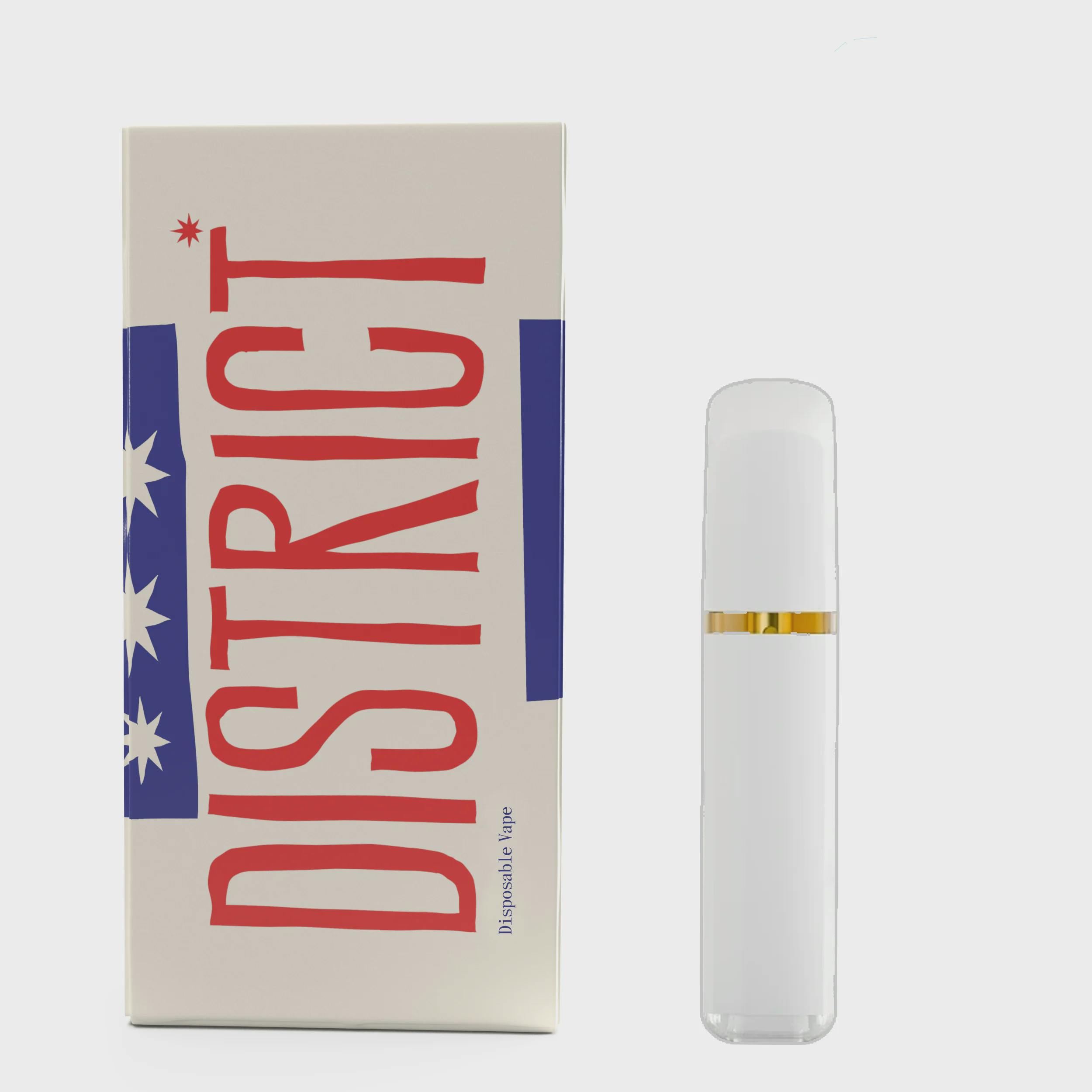 District Cannabis Disposable Raspberry Kush 2g