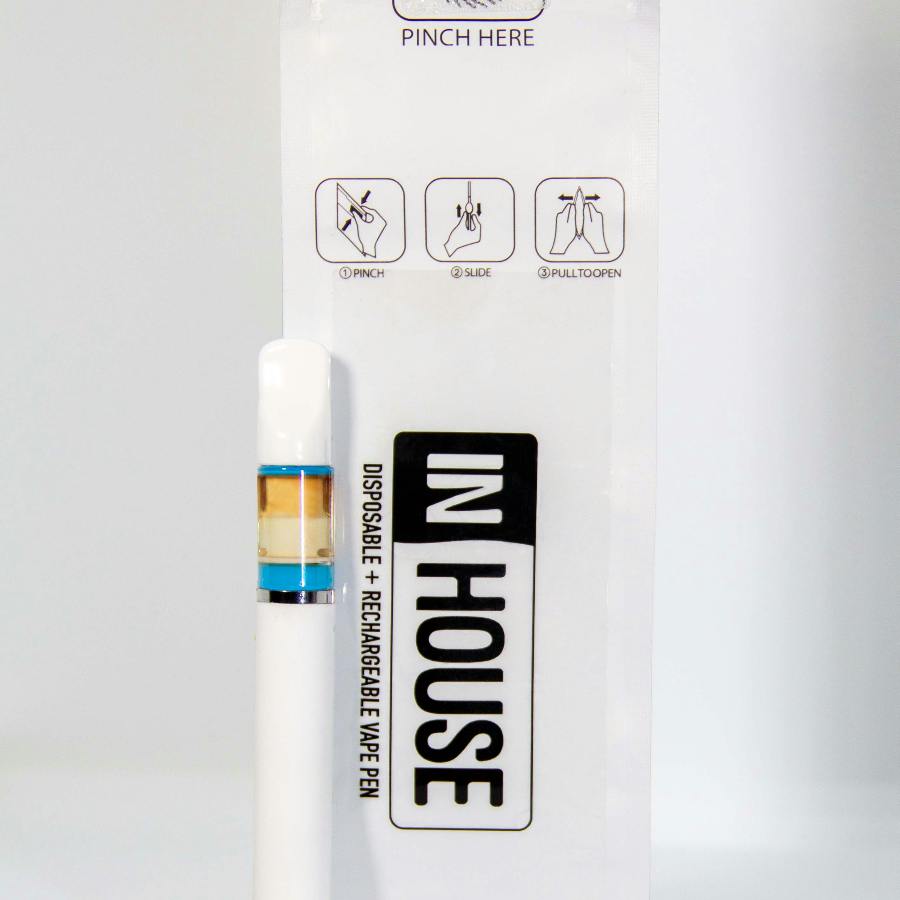 In House Disposable Pen Cool Mint 1:1 THC/CBD 0.5g at Greenwave Dispensary Maryland