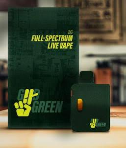 Good Green Full Spectrum Liev Disposable Chemdawg 2g