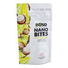 DOSD Nano Bites Gummies: Pina Colada 100mg