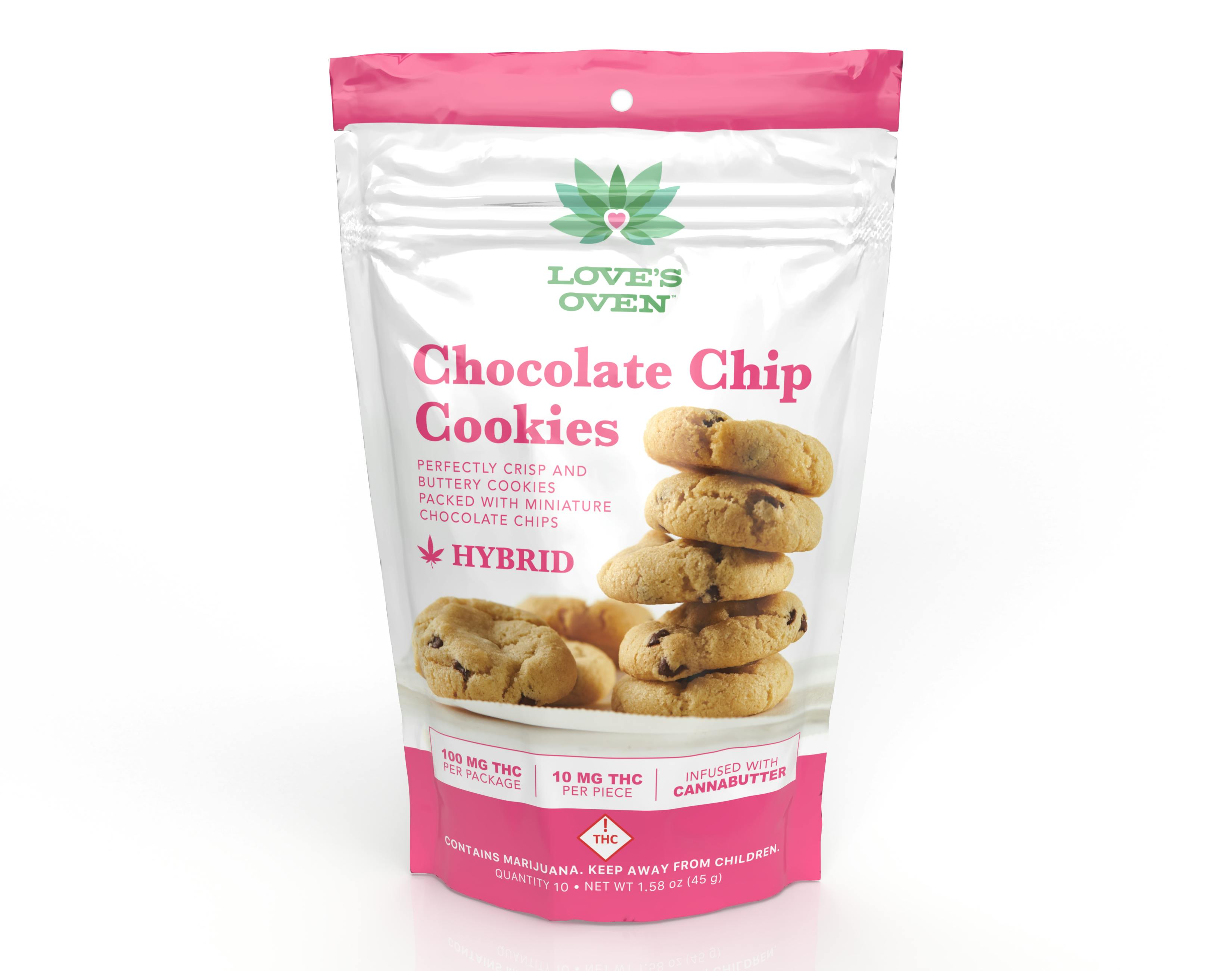 Love's Oven Cookies: Chocolate Chip Hybrid 100mg
