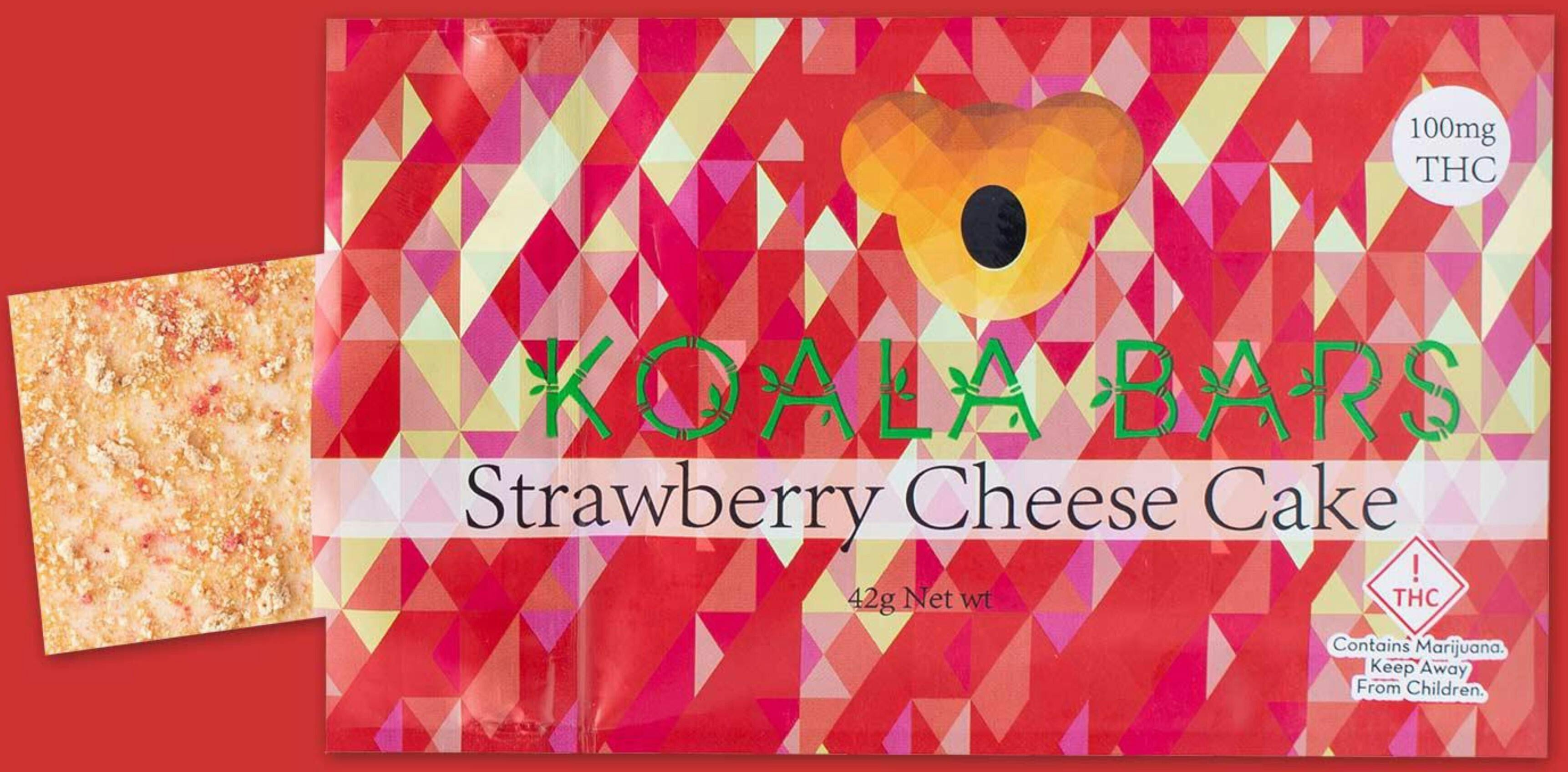 Koala Bar: Strawberry Cheesecake 100mg