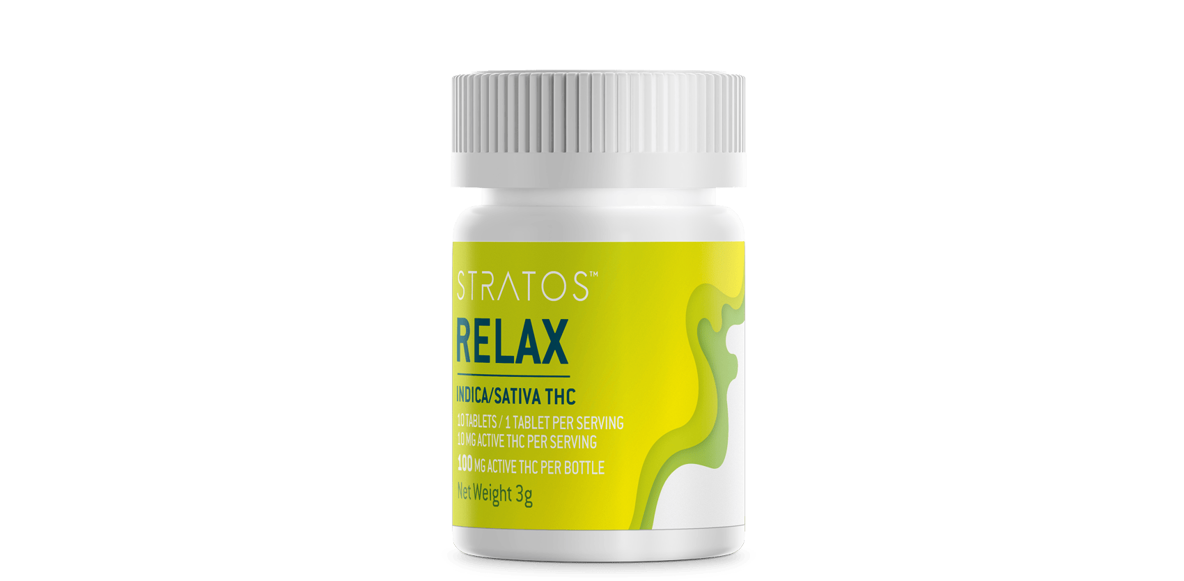 Stratos Tablets: Relax 100mg