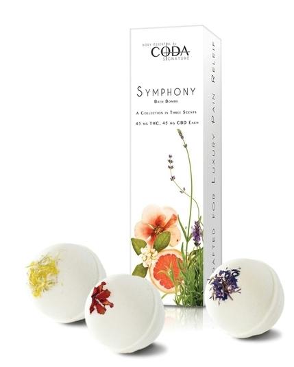 CODA Bath Bombs: Symphony 45mg