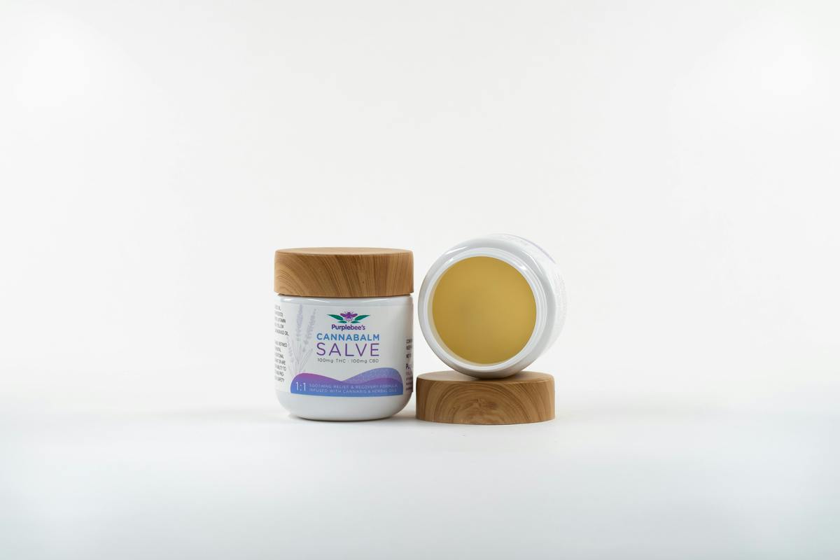 Purplebee's Salve: Cannabalm 1:1 3oz.