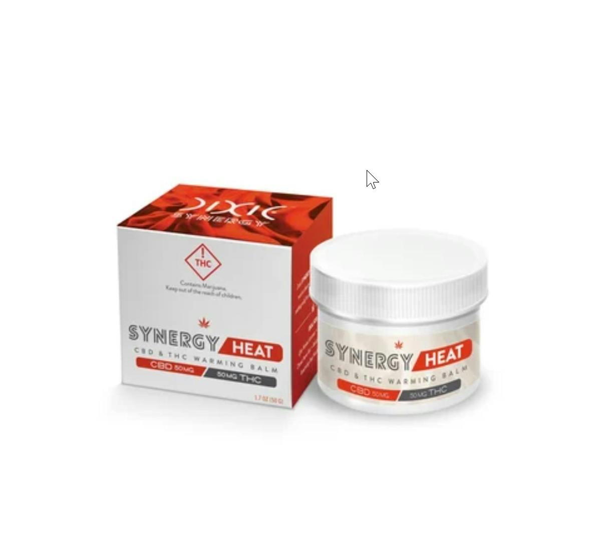 Dixie Balm Synergy: Warming 1:1 50mg