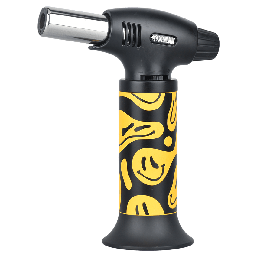 Inferno Single Jet Torch Lighter - 6.25" / Smiley