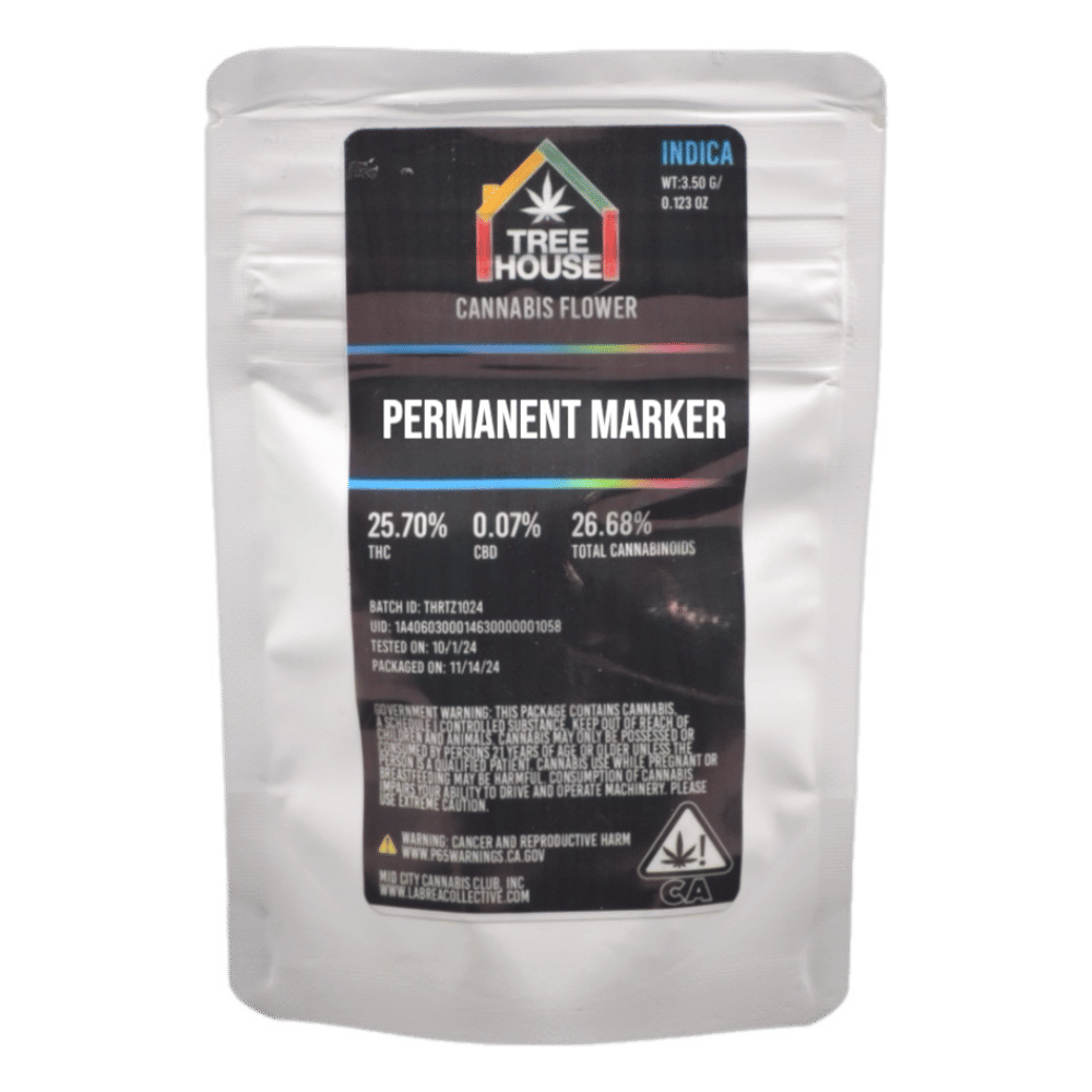 Tree House Cannabis - Permanent Marker (M) 3.5g - 3.5 grams