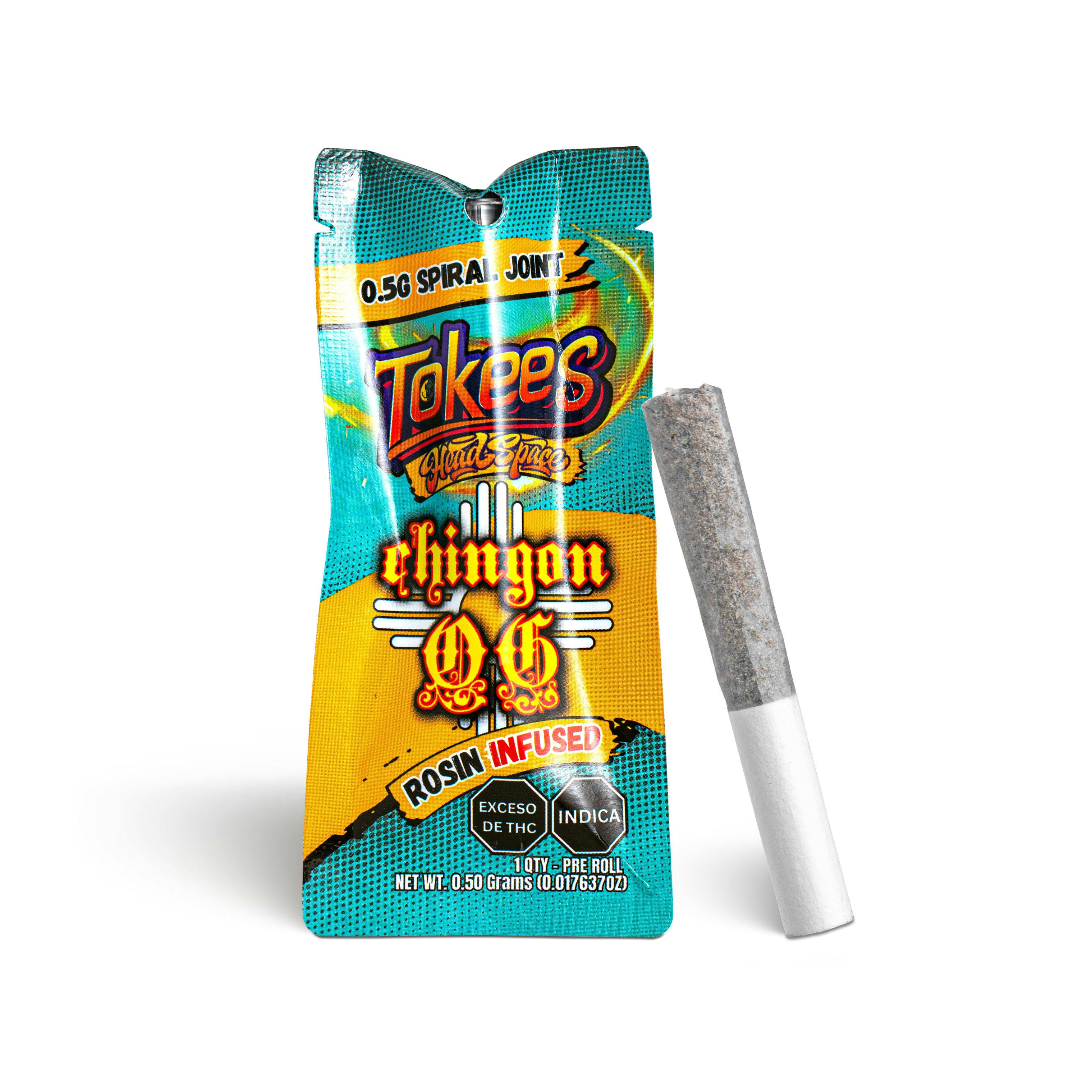 Chingon OG Tokees Rosin Infused Pre-Roll