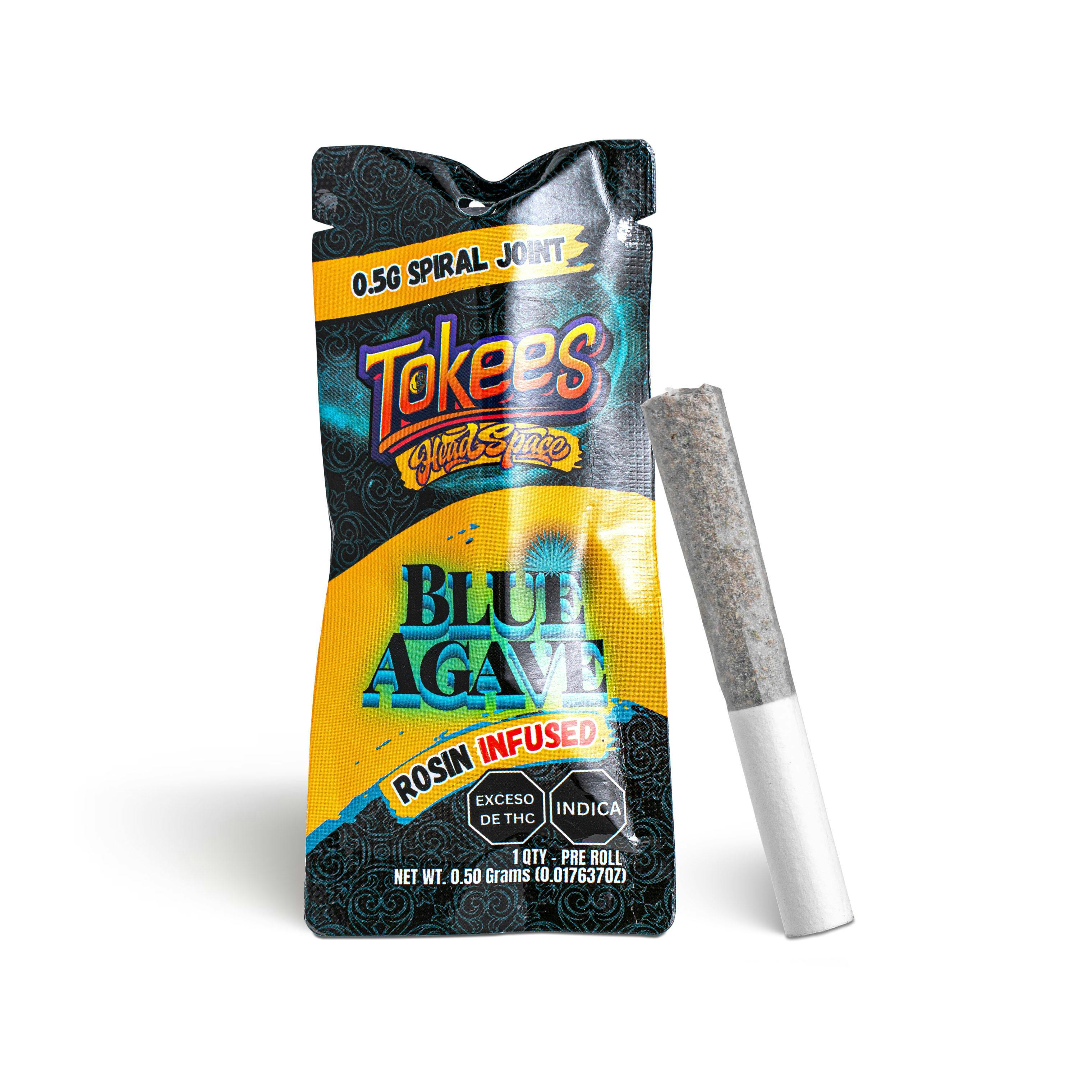 Blue Agave Tokees Rosin Infused Pre-Roll
