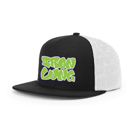 Black/White Netted Hat