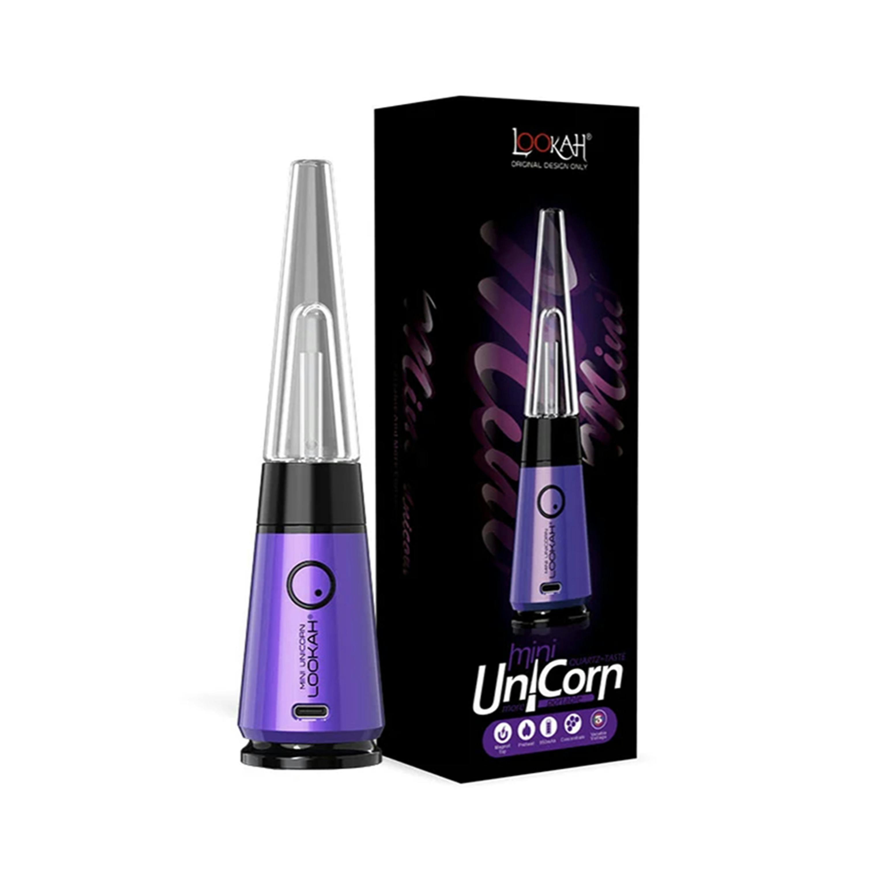 Lookah - Unicorn Mini Electric Dab Rig - Purple