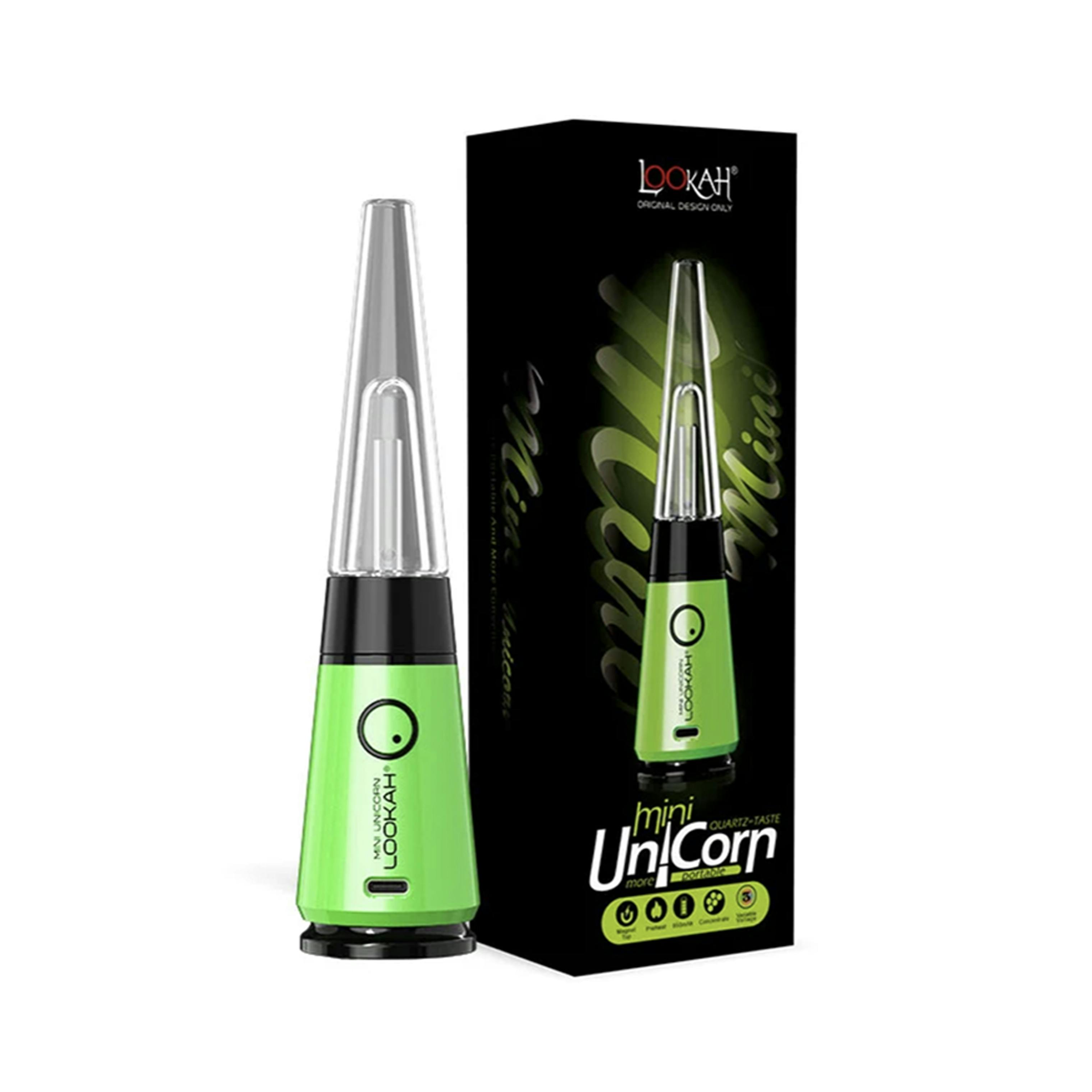 Lookah - Unicorn Mini Electric Dab Rig - Neon Green