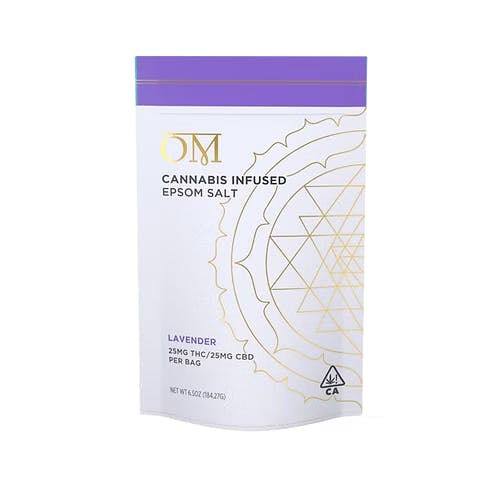 LAVENDER 1:1 THC:CBD BATH SALT - 25 mg at 4Twenty Market Weed Dispensary West Hollywood