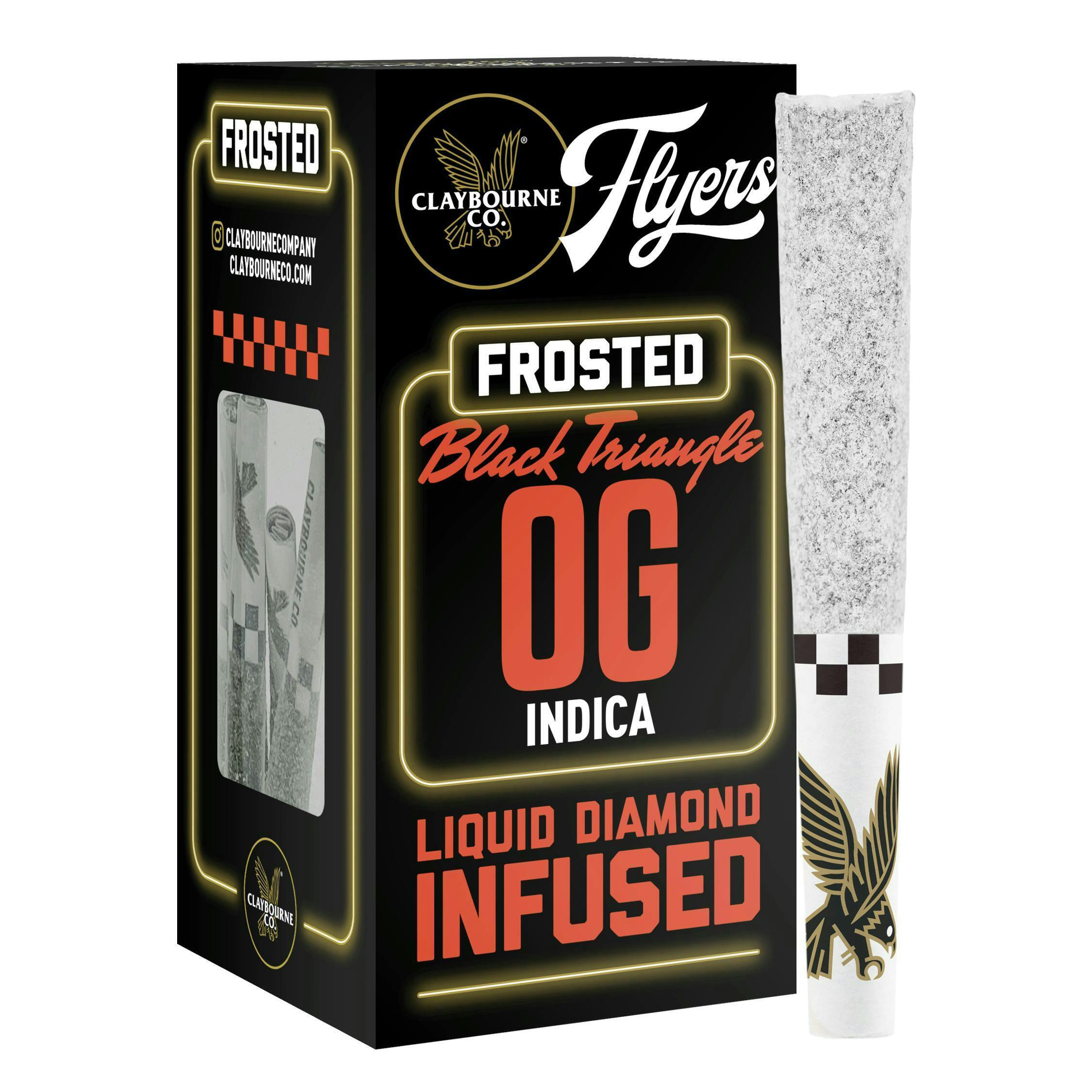 FLYERS BLACK TRIANGLE OG FROSTED INFUSED