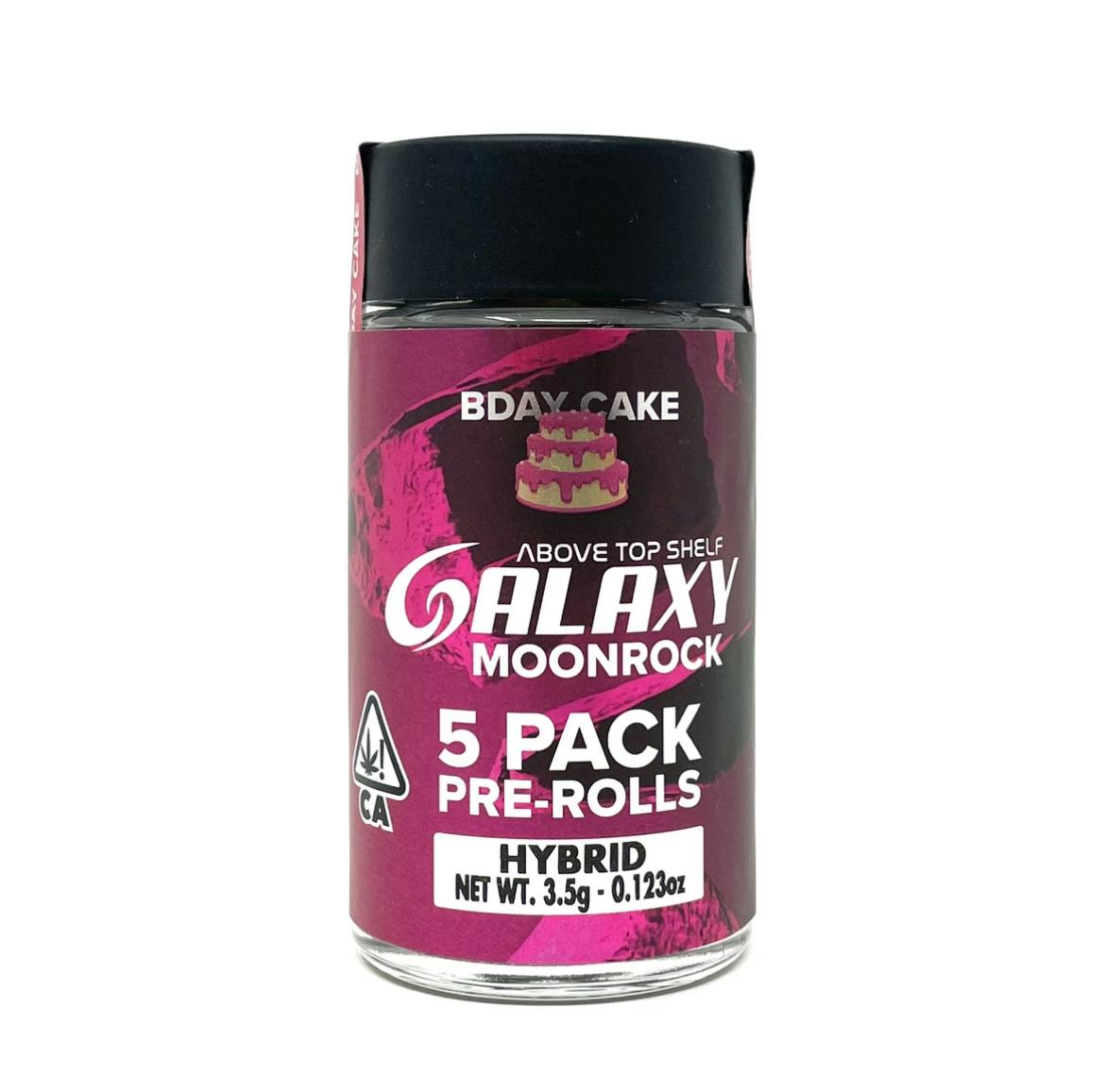PINK MOONMILK PREROLLS 5PK - 2.5 g