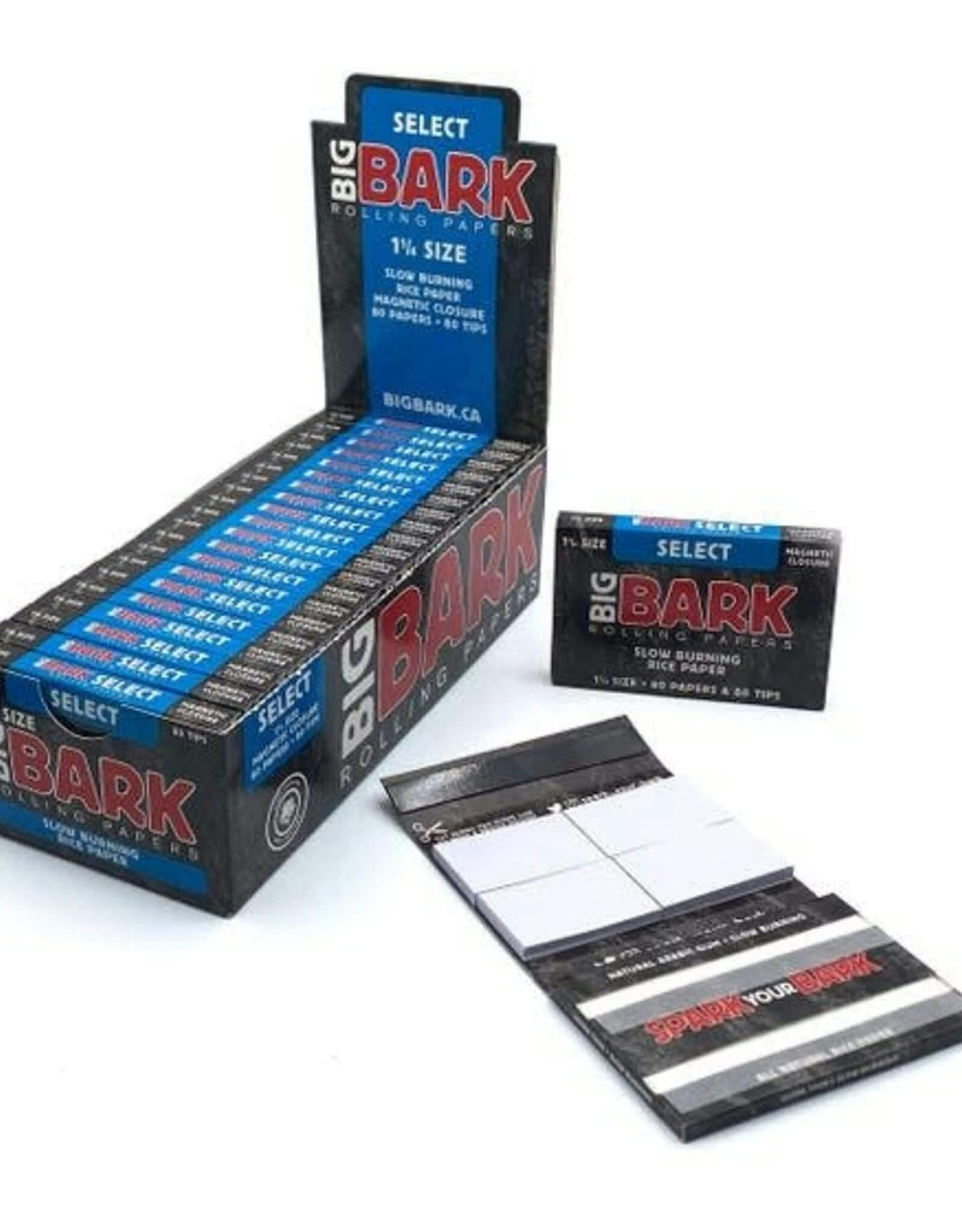 BigBark Slow Burning Rice Rolling Paper Kit 1 1/4 size