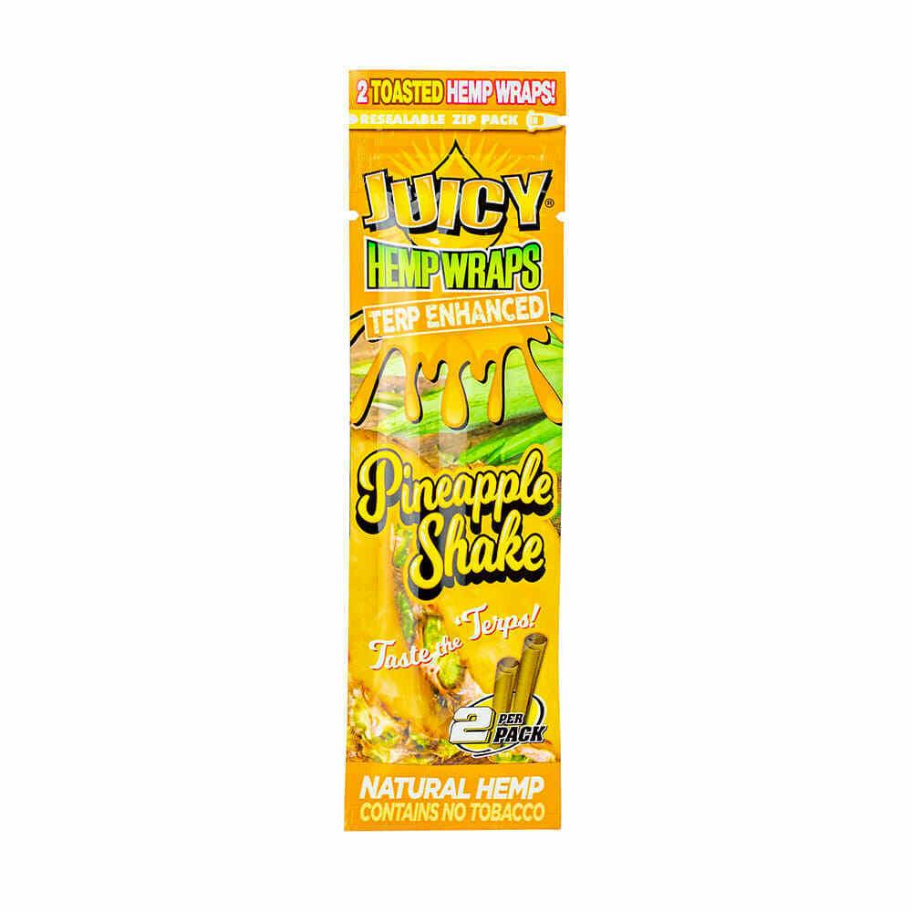 Juicy Jay Natural Hemp Wraps Pineapple Shake