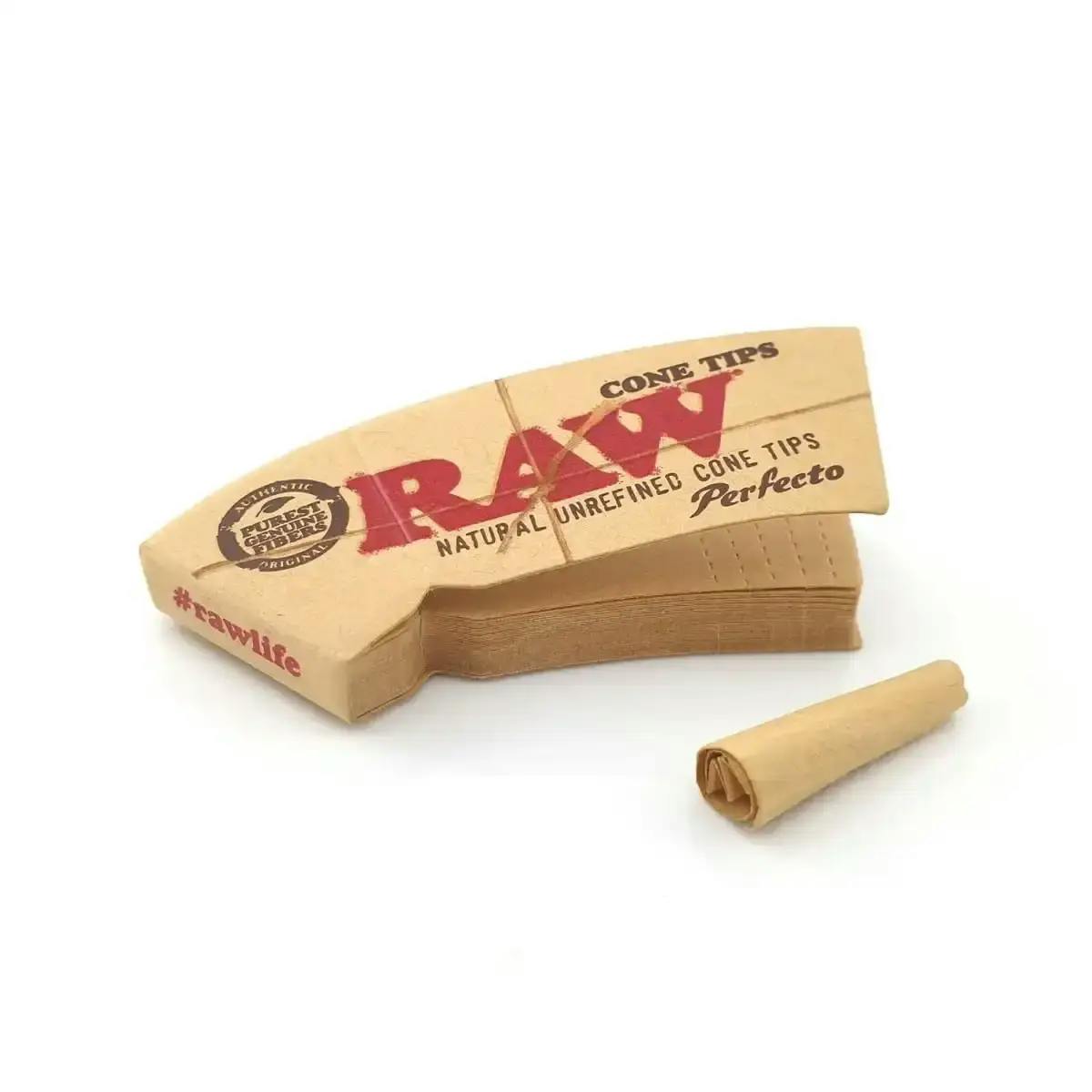 RAW Natural Unrefined Cone Tips