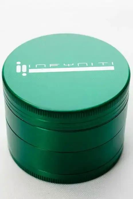 Infinity 4 Pieces Metal Grinder 2.15'' (Green)