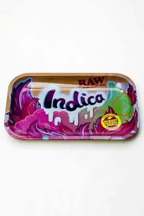 Raw Rolling Tray Small 7'' x 11'' (Indica)