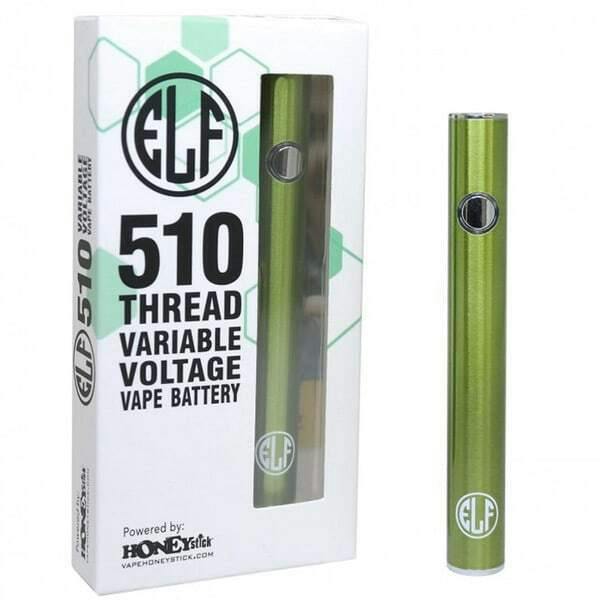Honeystick Elf 510 Variable Voltage with Button Battery (Green)