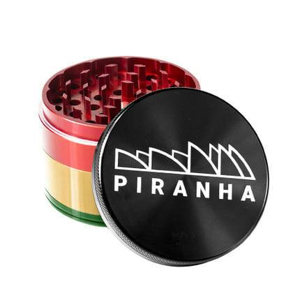 Piranha 4-Piece Grinder 2.5'' (Rasta)
