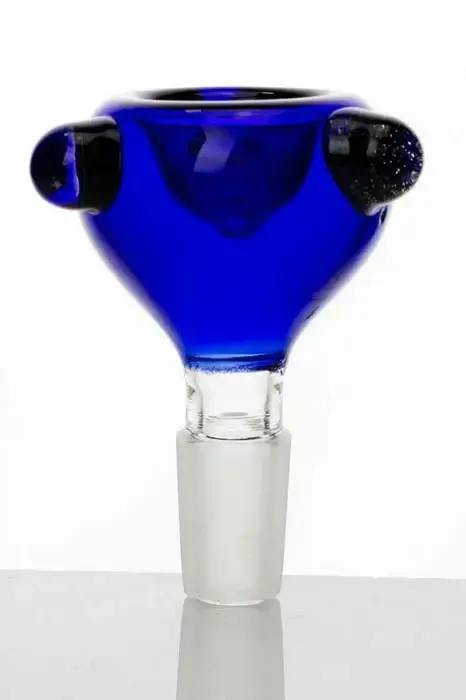 Glass Round Bowl (Blue)