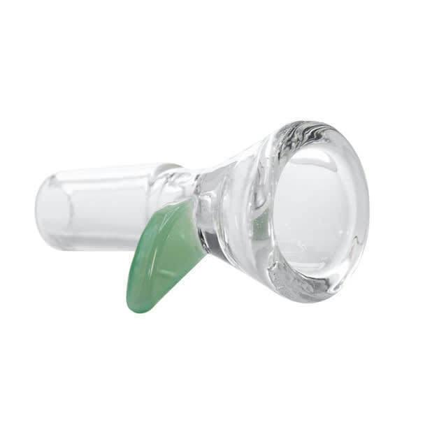 Clear bowl with angled pull tab 14mm