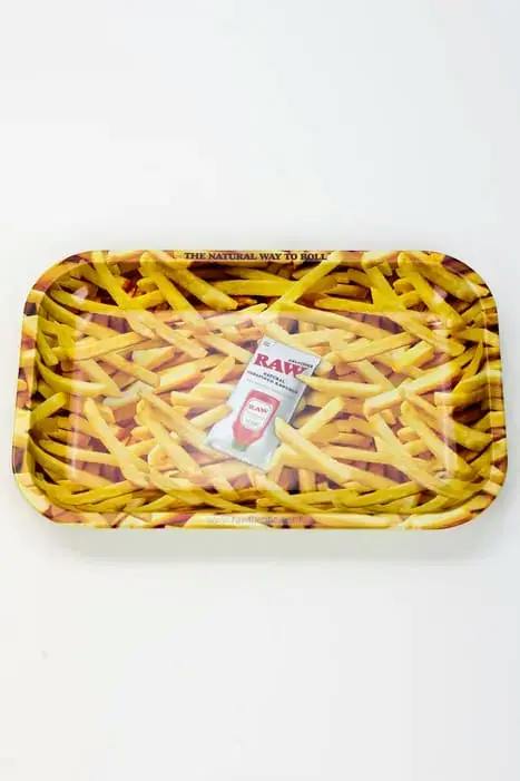 Raw Rolling Tray Small 7'' x 11'' (French Fries)
