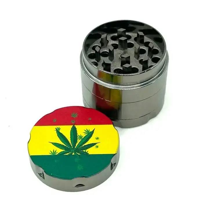 Infyniti 4 Pieces Metal Mini Grinder (Grey)