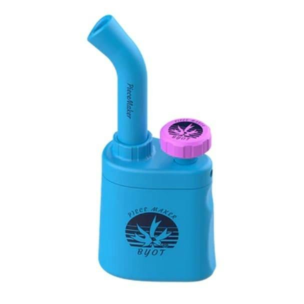 Piece Maker Klutch Silicone Bubbler/Rig (Blue)