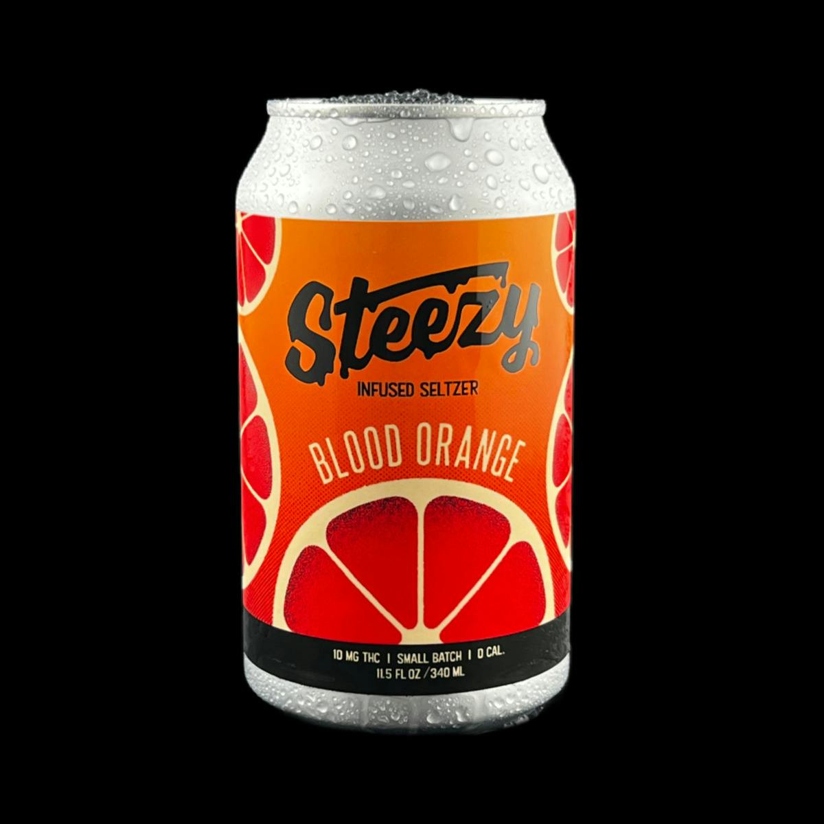 Steezy Blood Orange Seltzer