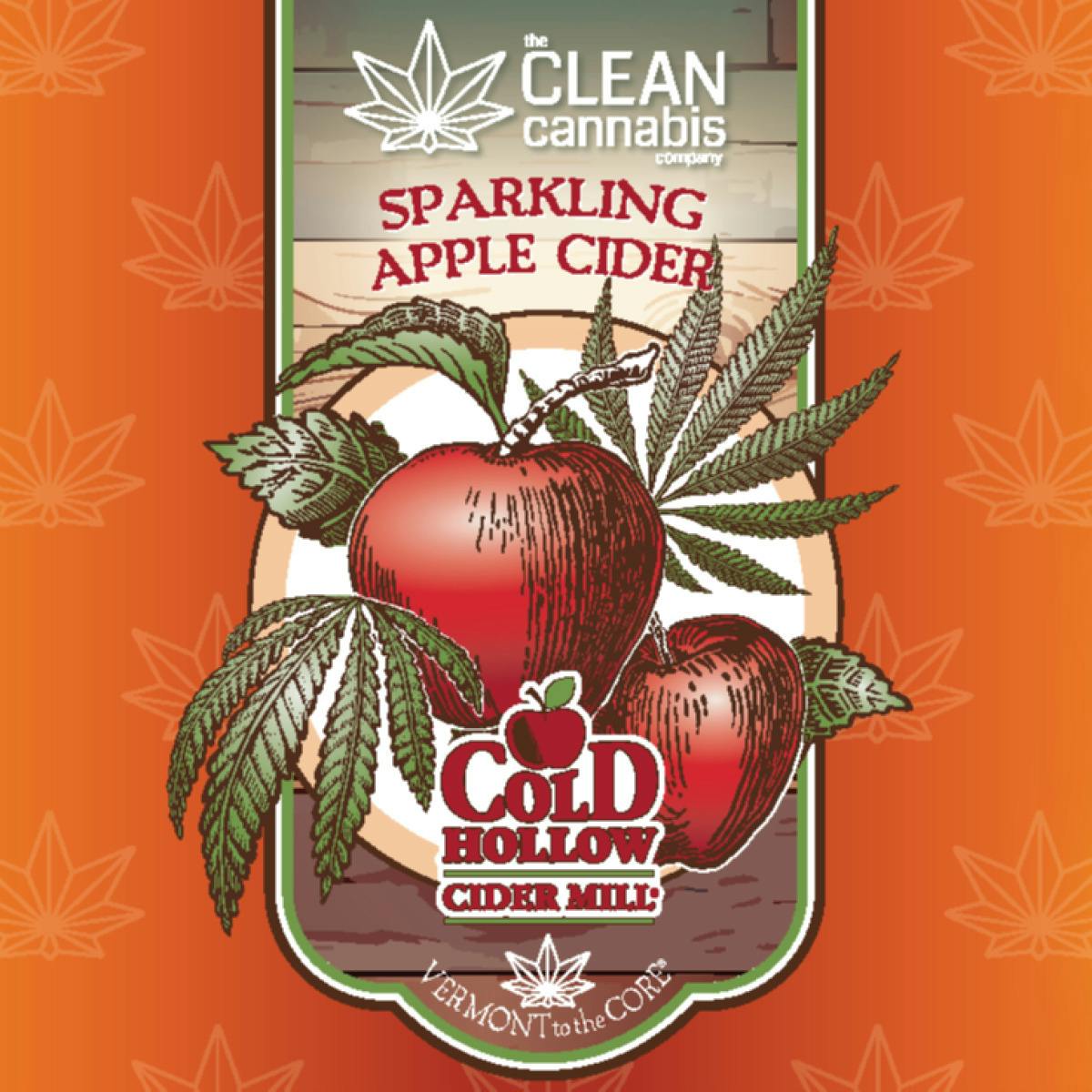 Clean Cannabis + Cold Hollow Sparkling Apple Cider at Ninny Goat & Co