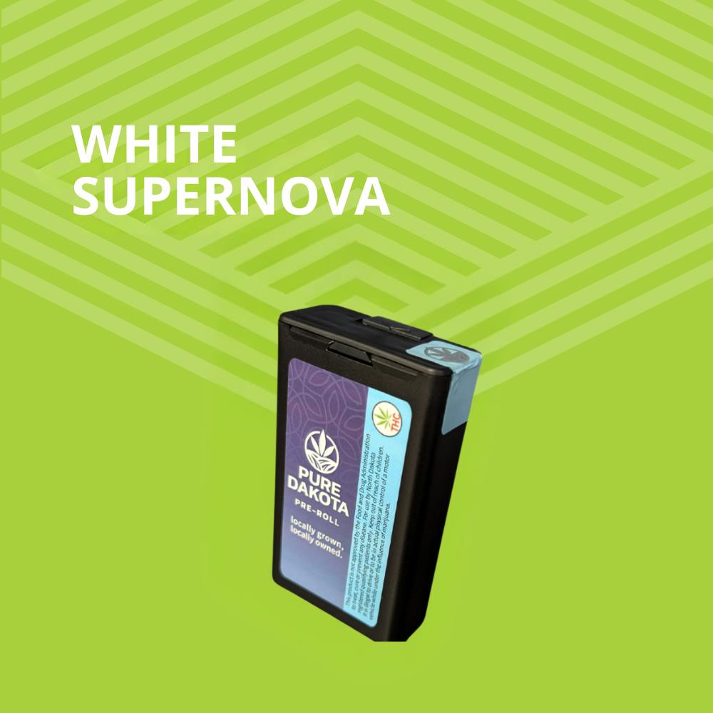 White Supernova Pre Rolls [5pk]