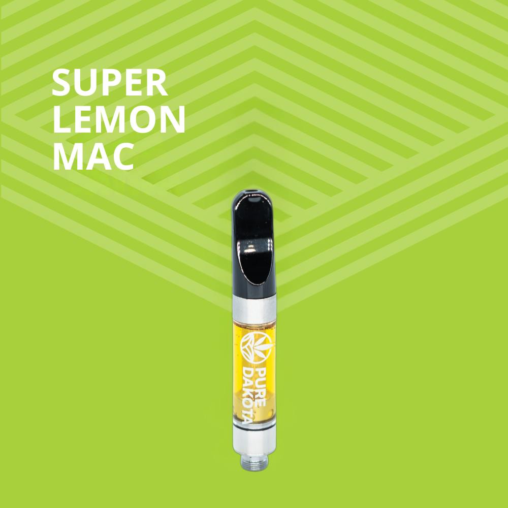 Super Lemon MAC Distillate Cartridge at Pure Dakota Health Williston Dispensary