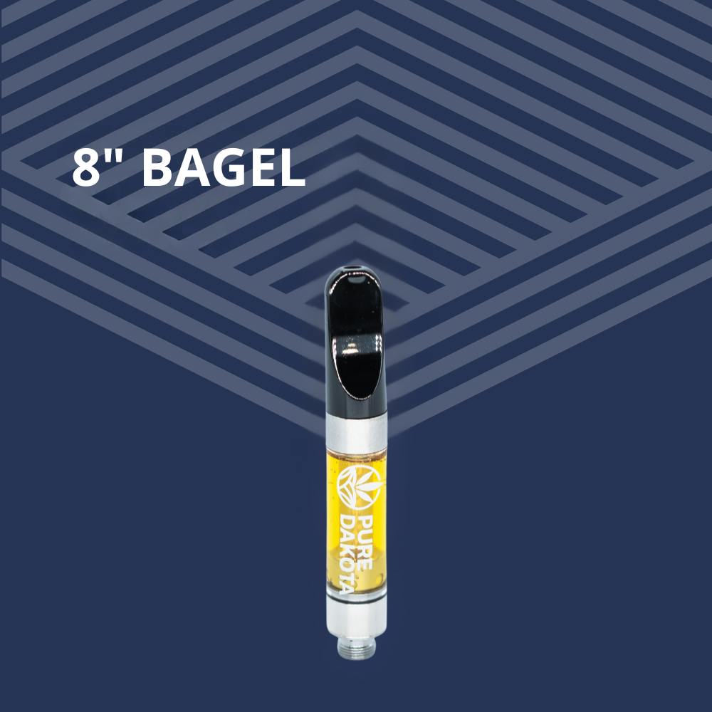 8 Inch Bagel Distillate Cartridge at Pure Dakota Health Williston Dispensary