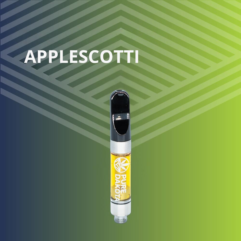 Applescotti Distillate Cartridge at Pure Dakota Health Williston Dispensary